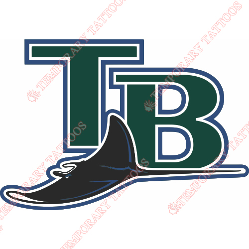 Tampa Bay Rays Customize Temporary Tattoos Stickers NO.1943
